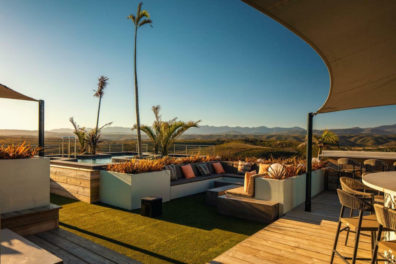 Sky Villa Boutique Hotel By Raw Africa Collection Plettenberg Bay Kültér fotó The rooftop pool at the new hotel